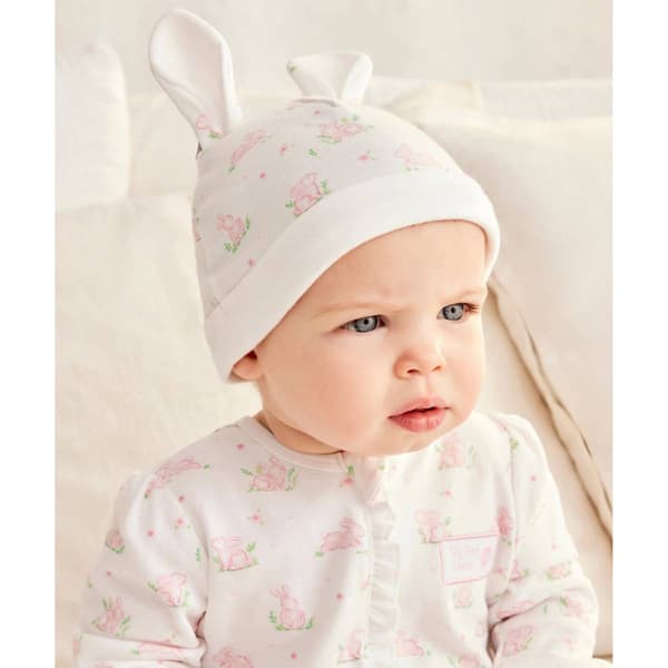 Baby Girl &#40;NB-9M&#41; Little Me&#174; 1st Easter Bunny Sleeper with Hat