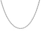 Sterling Silver 18in. Figaro Chain Necklace - image 1