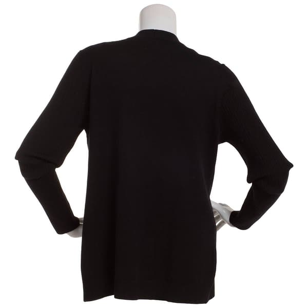 Womens Chloe & Jasmine Ribbed Open Cardigan
