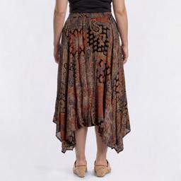 Juniors Plus Angie Handkerchief Hem Skirt