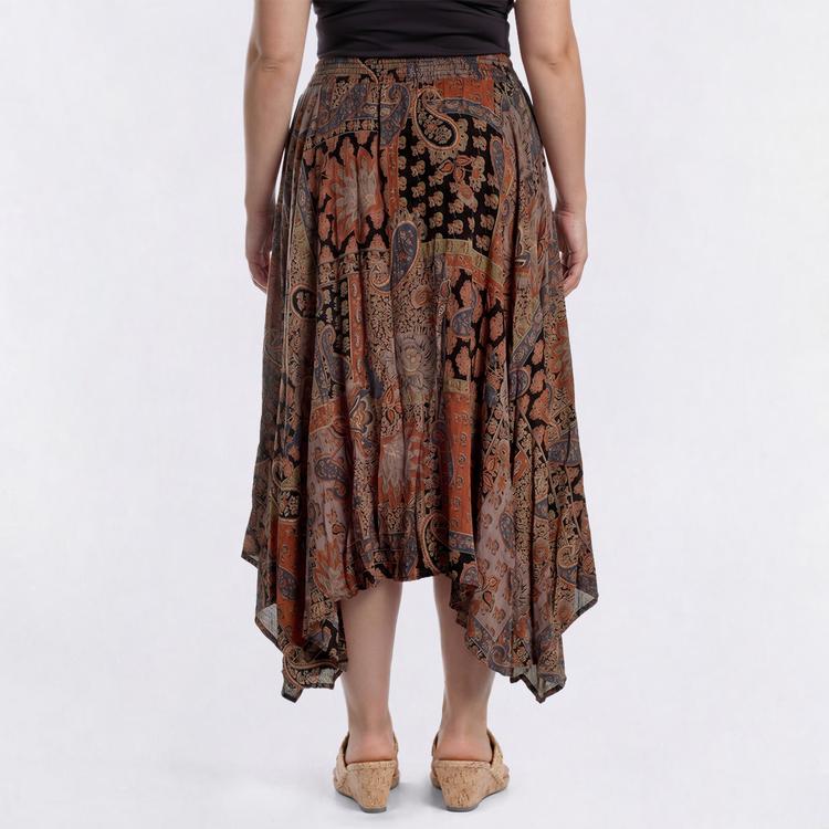 Juniors Plus Angie Handkerchief Hem Skirt