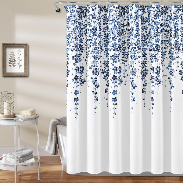 Lush Decor(R) Weeping Flower Shower Curtain - image 