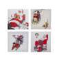 Northlight 4pc. Norman Rockwell Classic Christmas Scene Prints - image 1