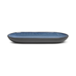 Sango Resona Blue/Black Large Ceramic Serving Platters - Set of 2 - image 6