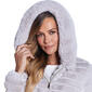 Womens Gallery Full Zip Faux Fur Walker - image 4