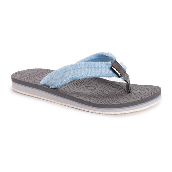 Womens Lukees by MUK LUKS&#40;R&#41; Sand Dollar Flip Flops - image 