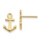 Gold Classics(tm) 14kt. Gold Anchor Stud Earrings - image 1