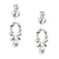 Rosa Rhinestones Mini Door Knocker Earrings - image 1
