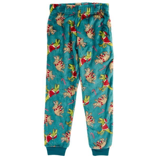 Boys (4-7) Sleep On It(R) Christmas Dino Pajama Pants - image 