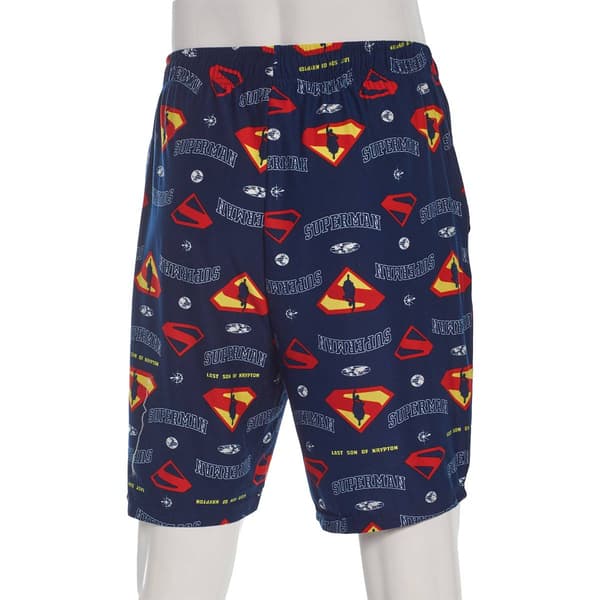Mens Superman™ Logo Pajama Shorts
