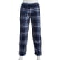 Mens IZOD&#40;R&#41; Silky Plaid Pajama Pants - Navy - image 1