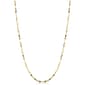 Gold Classics&#8482; 16in. 10ky. Yellow Gold Mirror Flat Link Chain - image 3