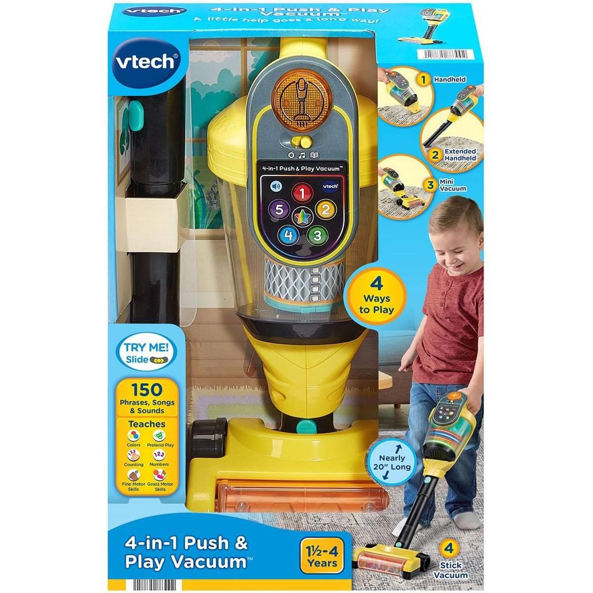 VTech® 4 in 1 Push & Play Vacuum