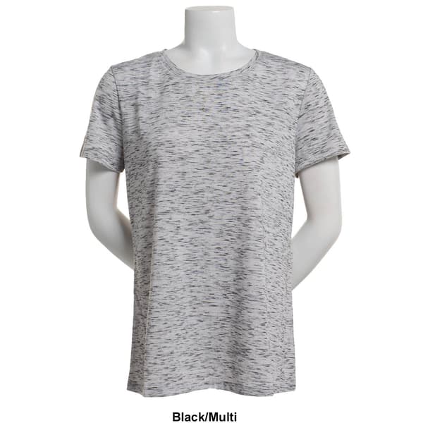 Womens Architect&#174; Short Sleeve Crew Neck Marbled Tee