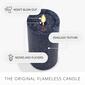 Luminaria 3x4.5 Sea Glass Fameless Pillar Candle - image 3