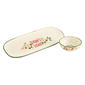 Pfaltzgraff(R) Winterberry with Berry Tray &amp; Whimsy Font Dip Bowl - image 1