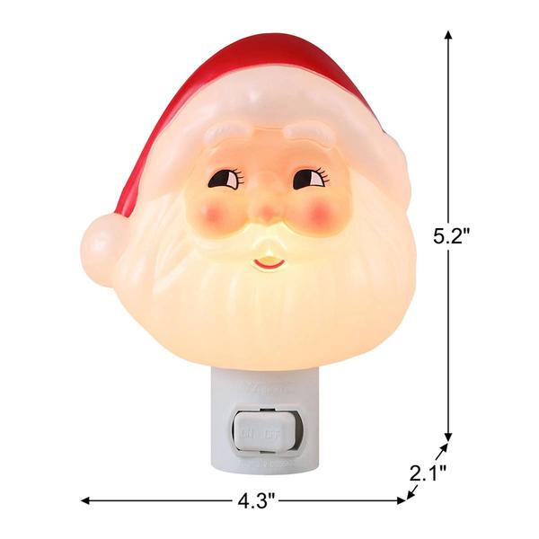 Mr. Christmas Shatterproof Santa Nightlght