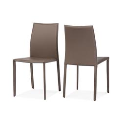 Baxton Studio Rockford 2pc. Upholstered Dining Chair Set