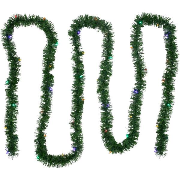 Northlight Seasonal 18ft. Multicolor Pre-Lit Christmas Garland - image 