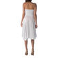 Womens 24/7 Comfort Apparel Strapless Dress With Pleats - image 6