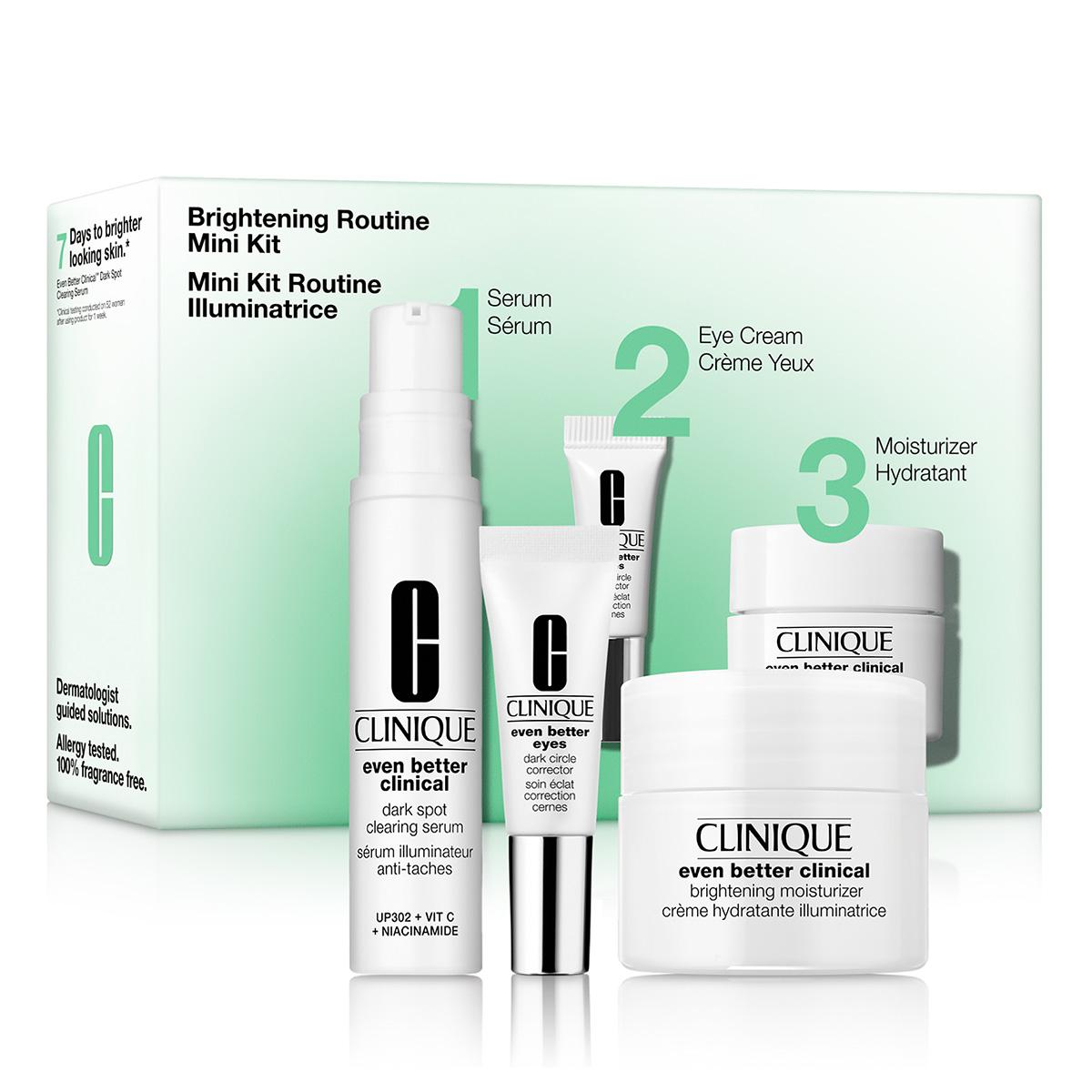 Open Video Modal for Clinique Brightening Routine: Mini Even Better Skincare Kit