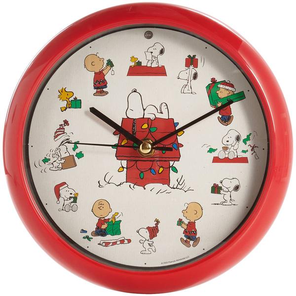 Peanuts(tm) Snoopy & Friends Christmas Carol Clock - image 