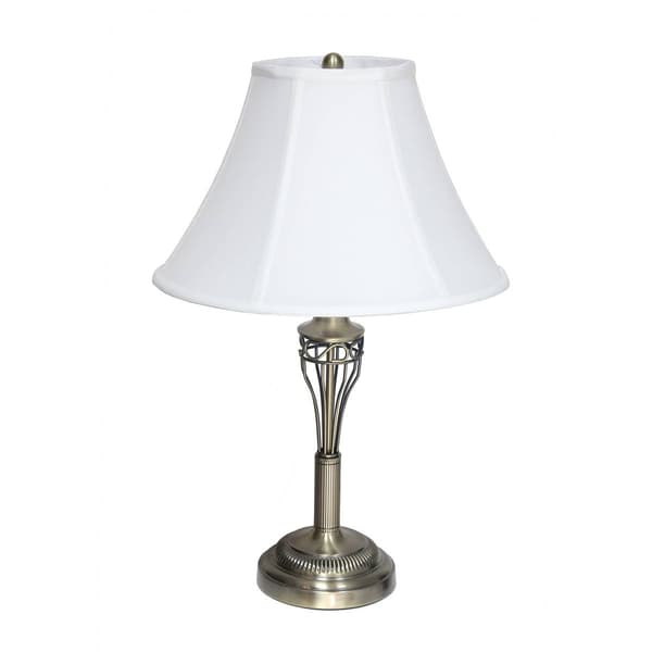 Lalia Home Perennial Roma Classic 3pc. Metal Lamp Set