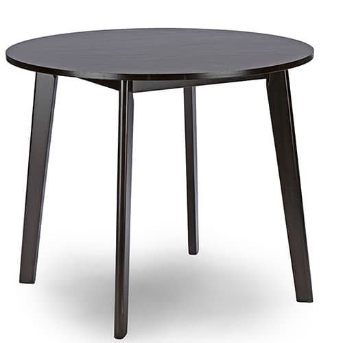 Baxton Studio Debbie Mid-Century Round Dining Table - image 