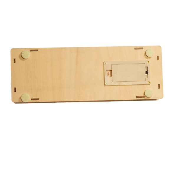 Kurt S. Adler 7in. Wooden Light Up Camping Scene