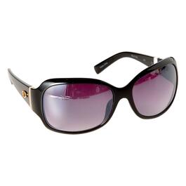 Womens O by Oscar Basic Rectangle Wrap Sunglasses