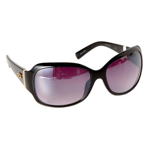 Womens O by Oscar Basic Rectangle Wrap Sunglasses - image 