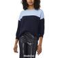 Womens Vince Camuto Long Sleeve Color Block Crew Neck Sweater - image 4