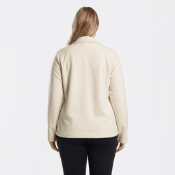 Plus Size Hasting & Smith Mock Neck Cardinal Fleece Jacket