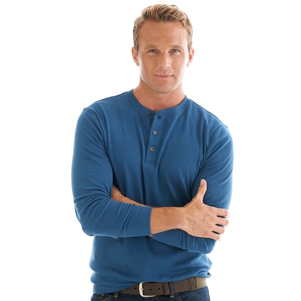 Young Mens Architect&#40;R&#41; Jean Co. Long Sleeve Henley - image 