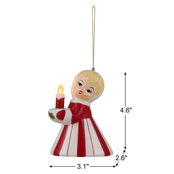 Mr. Christmas Vintage Christmas Kid Ornaments - Set of 2