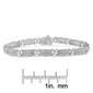 Diamond Classics&#8482; 2ctw. Rose Cut Diamond & X-Link Bracelet - image 6