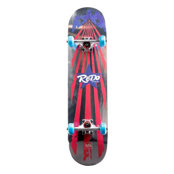 ReDo Gallery Silver Stars Skateboard - image 