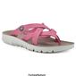 Womens Cliffs by White Mountain Banksy Slide Strappy Sandals - image 14