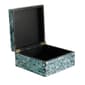 9th & Pike&#174; Blue Shell Mosaic Wood Storage Boxes - Set of 2 - image 6