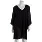 Plus Size Cover Me Tunic Long Sleeve V-Neck Onion Cover Up - image 1