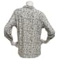 Womens Emily Daniels 3/4 Sleeve Dot Button Front Blouse - image 2