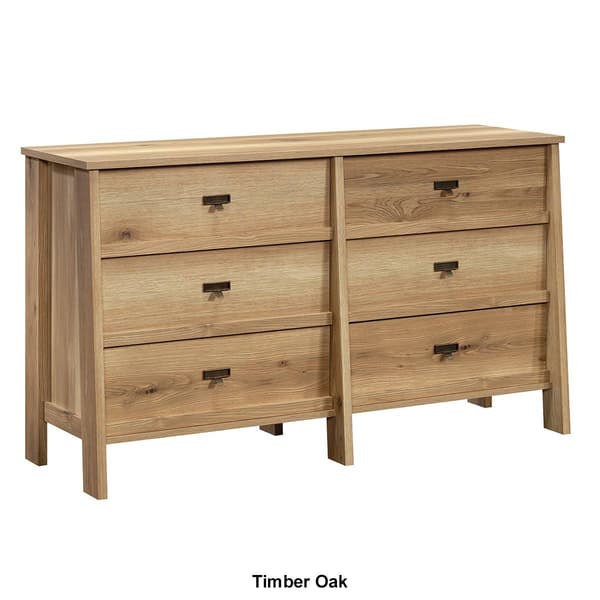 Sauder Trestle 6-Drawer Dresser