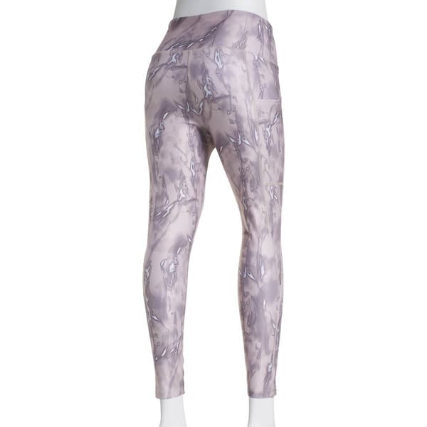 Womens Nine West Marble Plush jersey Leggings