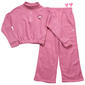 Girls (7-16) Aeropostale Fleeced Cherry 1/4 Zip & Wide Leg Pants - image 1