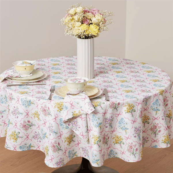 Lenox® Bouquet Ribbon Tablecloth
