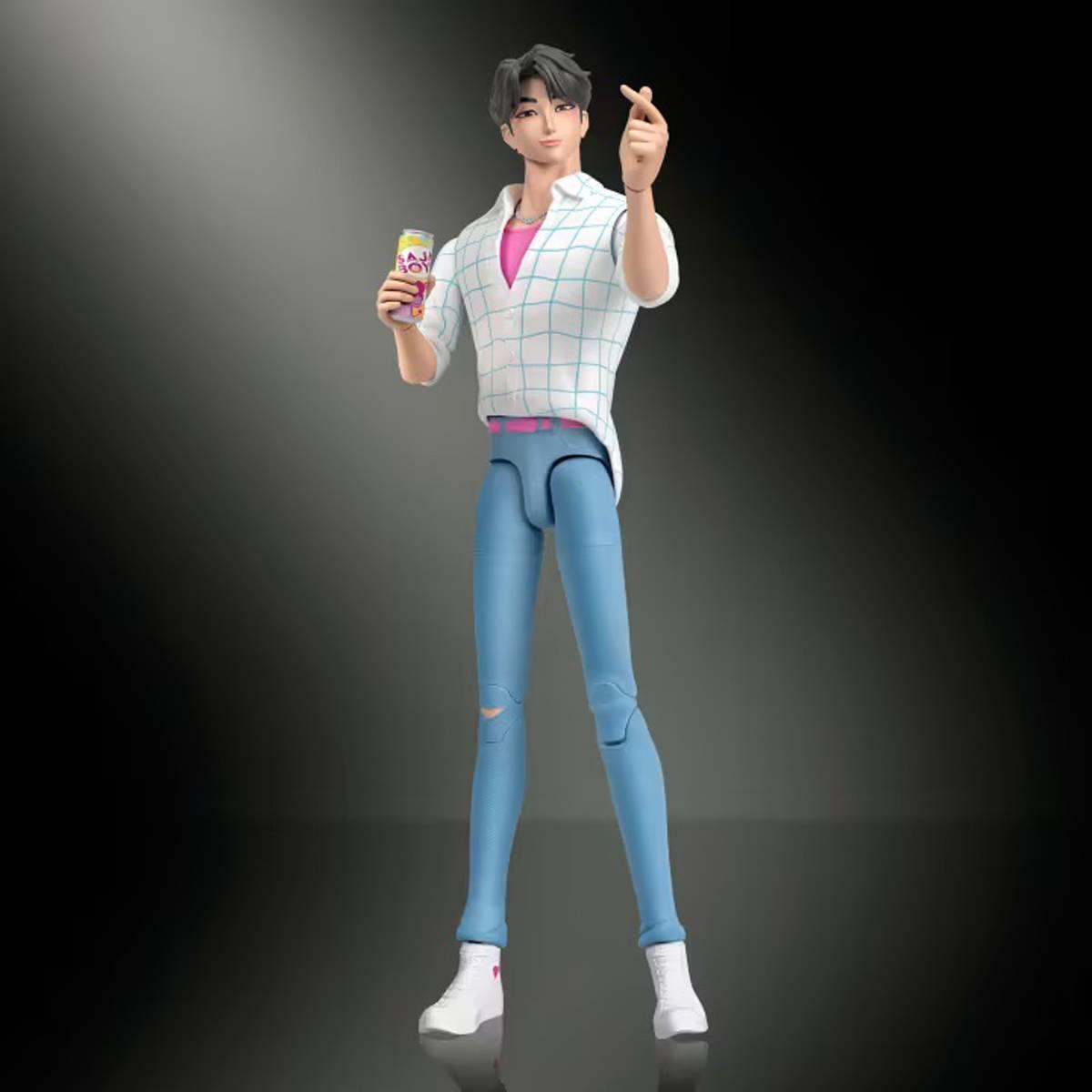 Mattel® KPOP Demon Hunters Saja Boys Jinu 6.7-Inch Action Figure