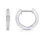 Nova Star(R) 1/4ctw. Lab Grown Diamond Channel Set Hoop Earrings - image 1