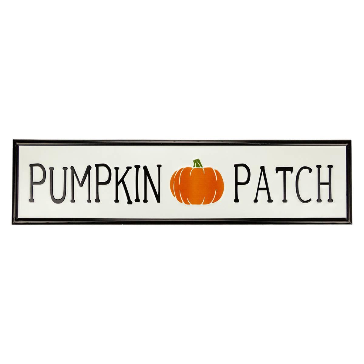Northlight Seasonal 31.5in. Pumpkin Patch Fall Harvest Sign
