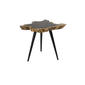 9th & Pike® Black Brown Rosewood/Metal Contemporary Accent Table - image 4