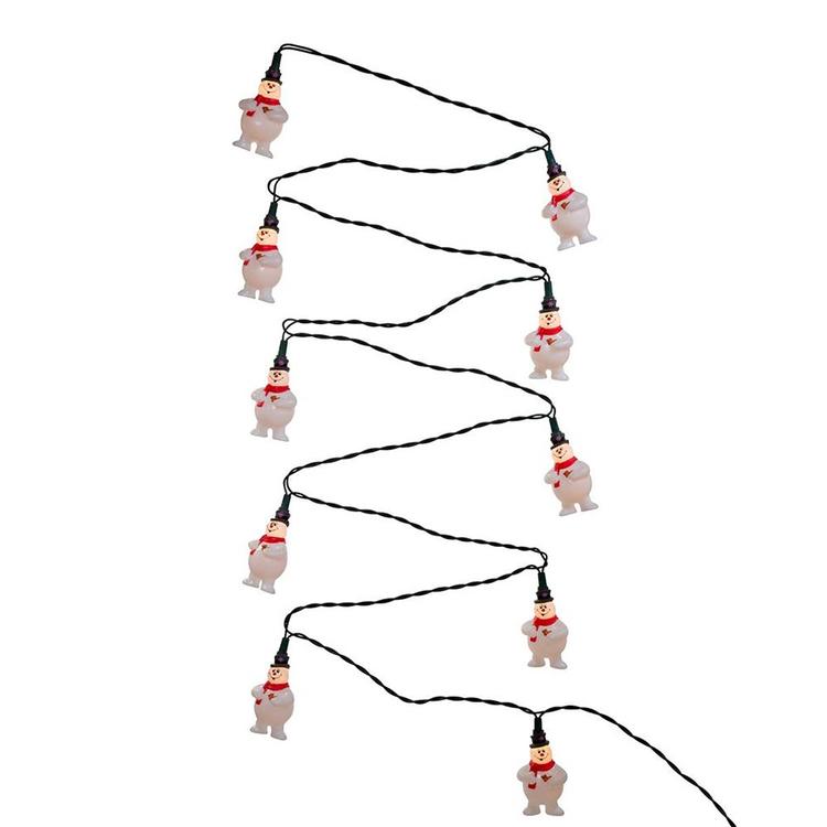 Kurt S. Adler 10-Light Frosty the Snowman Light Set